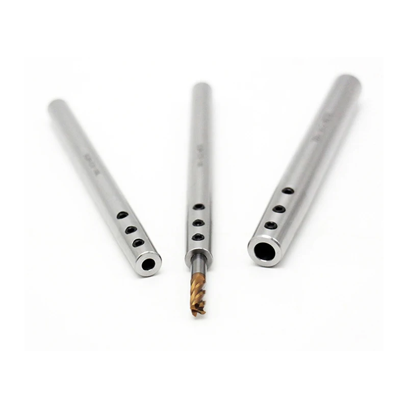 Side lock straight shank extension rods