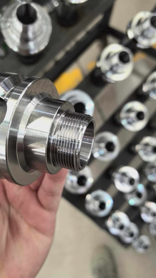 ZSCNC precision nut close product view